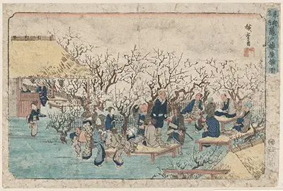Plum Estate, Kameido Hiroshige